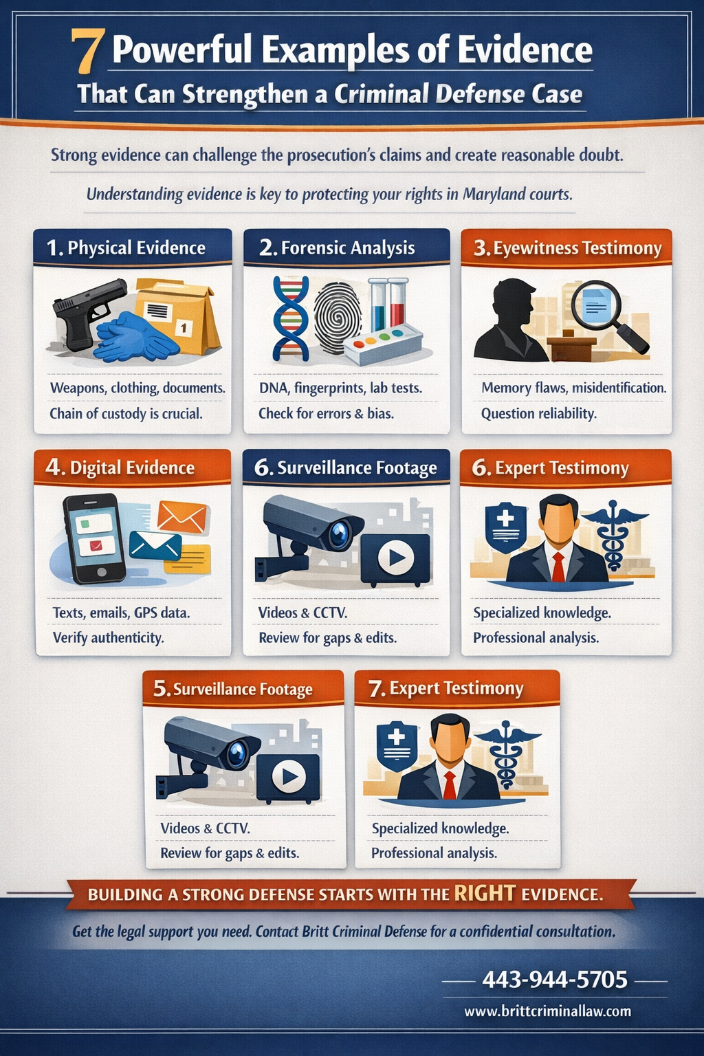 7 Powerful Examples Of Evidence In A Criminal Defense Case