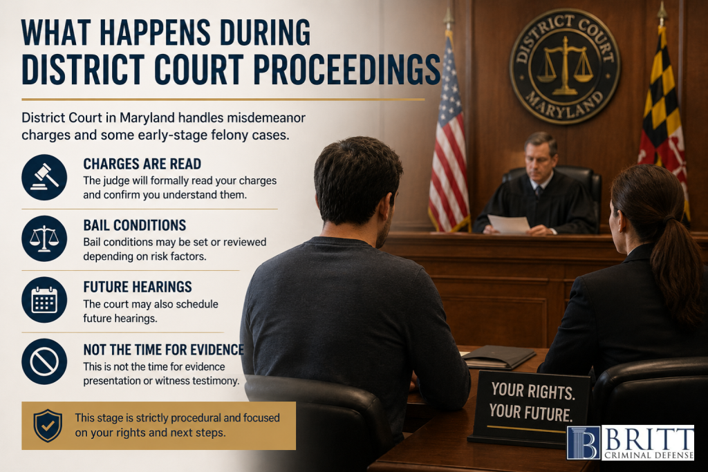 arraignment in Maryland
