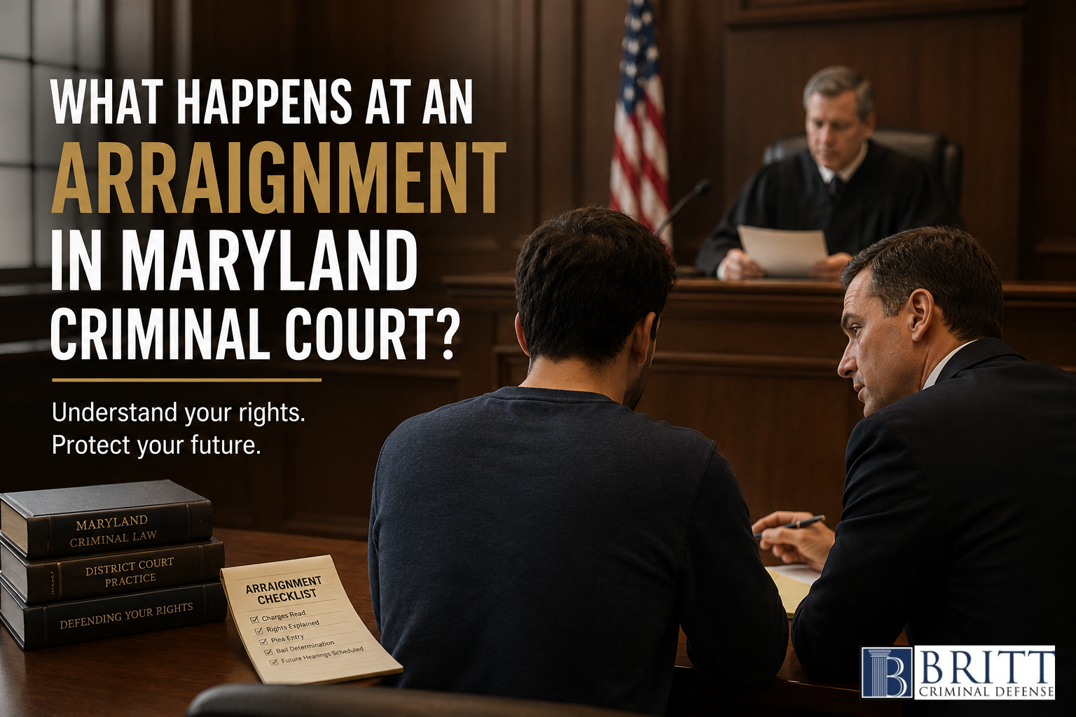 arraignment in Maryland